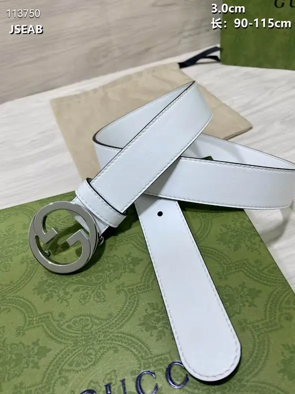 Gucci belt 30mmX90-115cm 8L02
